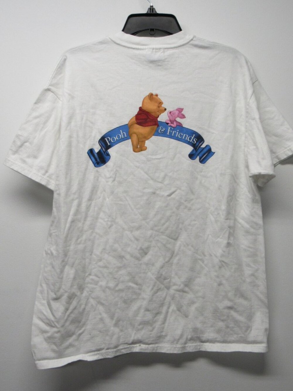 Vtg 90s Winnie The Pooh & Friends Piglet Collectors Club Hanes Beefy T Shirt XL